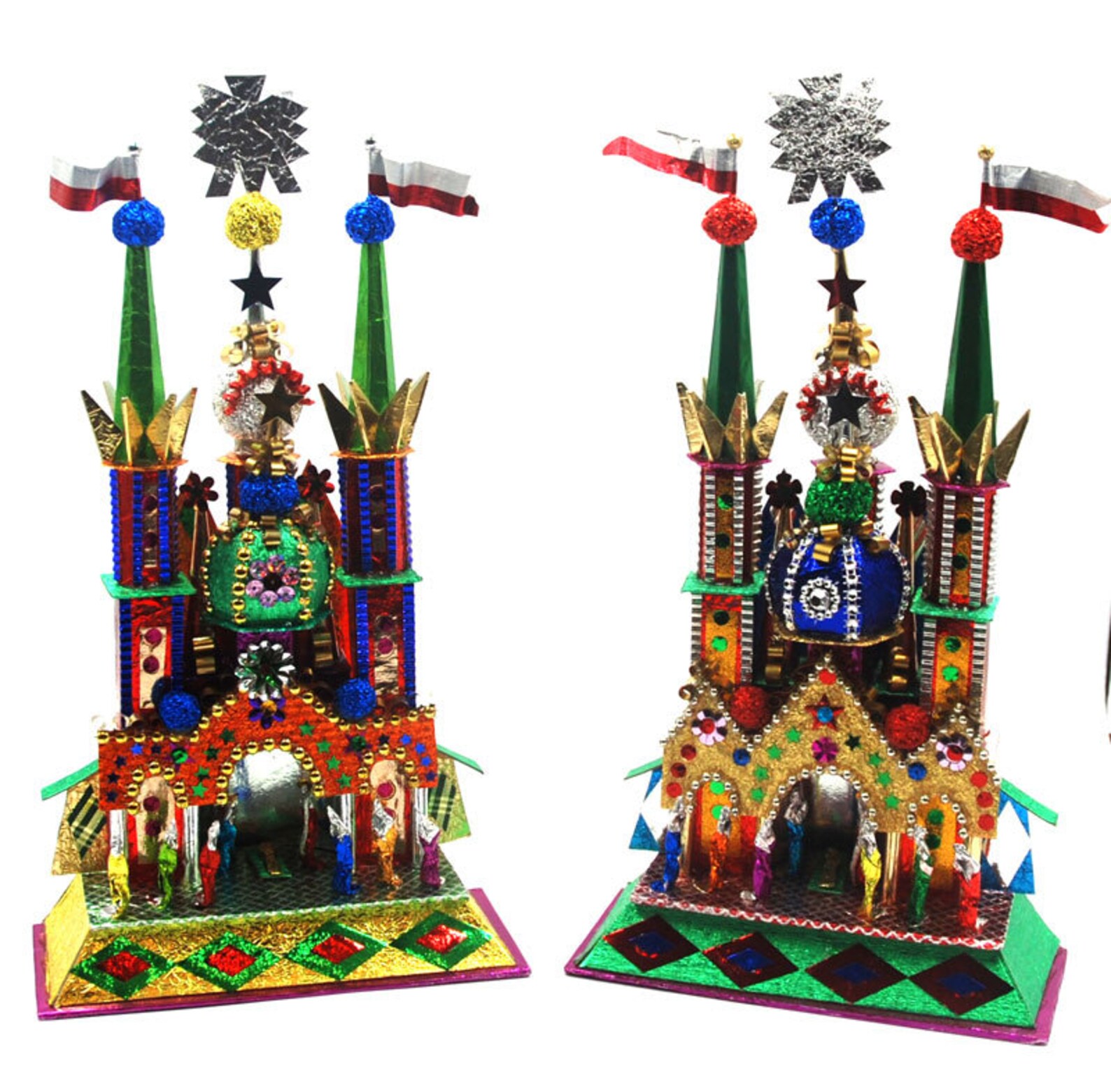 Nativité de Cracovie/ Szopka/ crèche polonaise/ Scène de la Etsy France