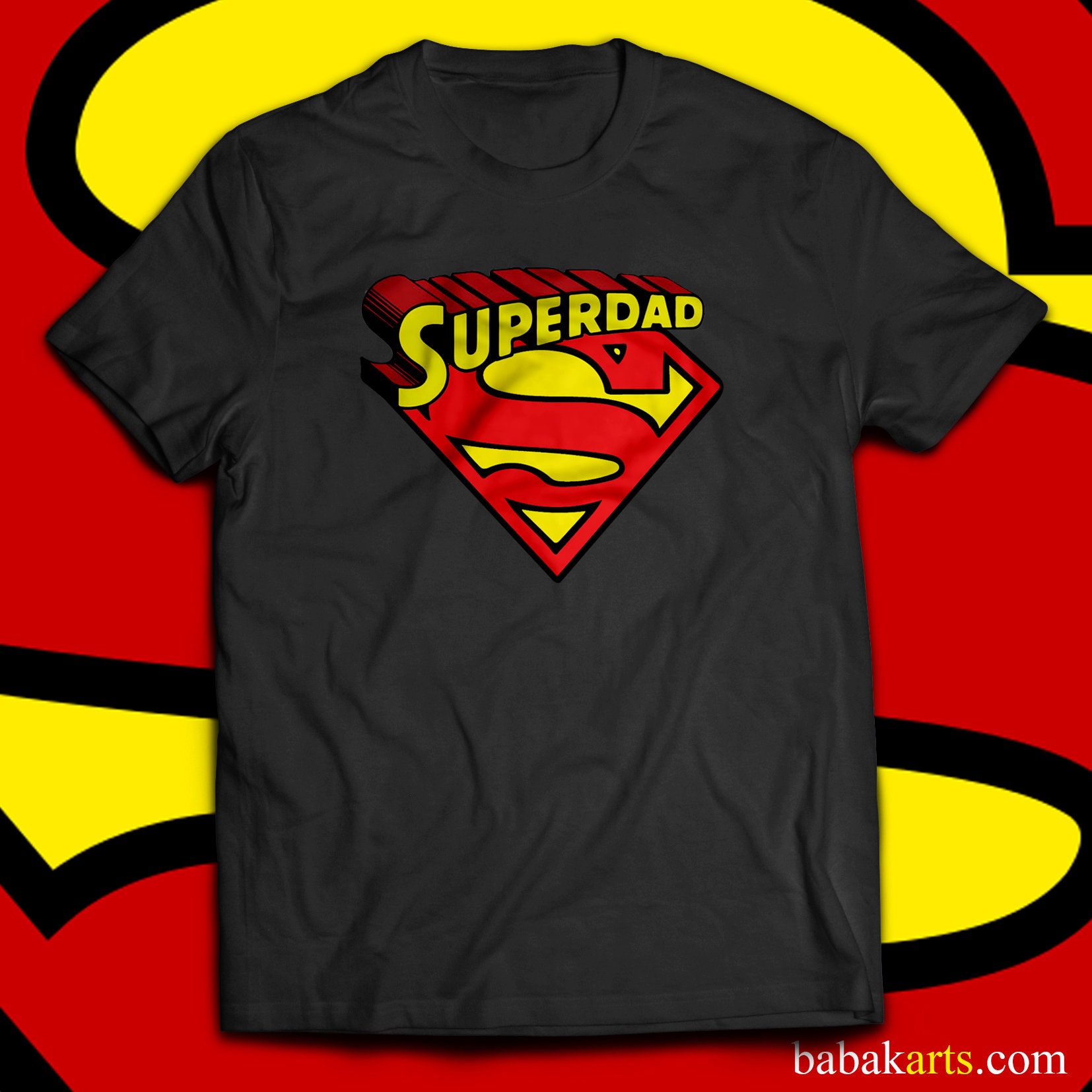 Superdad T-Shirt Superdad Shirt Superdad Birthday Gift | Etsy