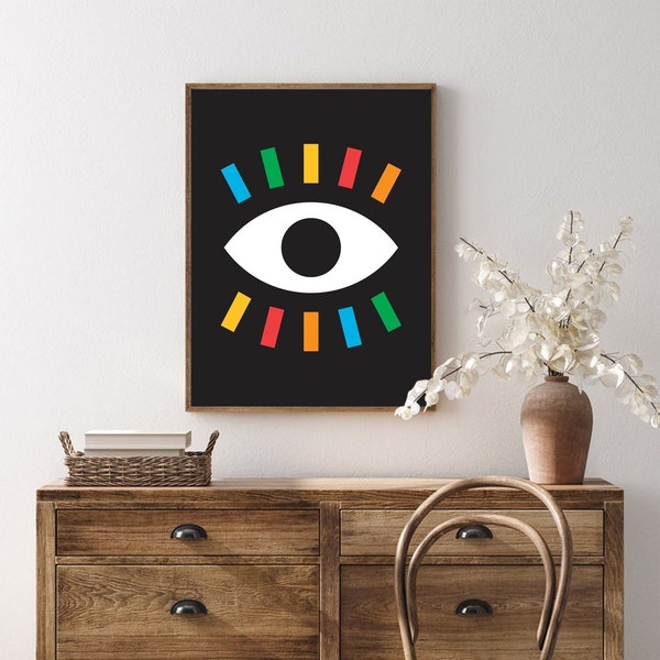 Eye Wall Art Etsy