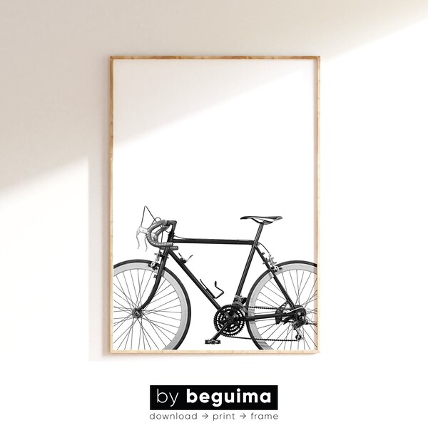 Bicycle Print,Bike Wall Art,Bike Photo,Printable Wall Art,Vintage Bike,Old Bike,Retro Bike,Black White Photography,Bicycle Picture,Download