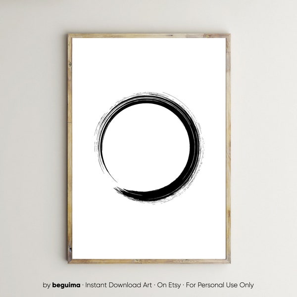 Circle Art Print - Etsy