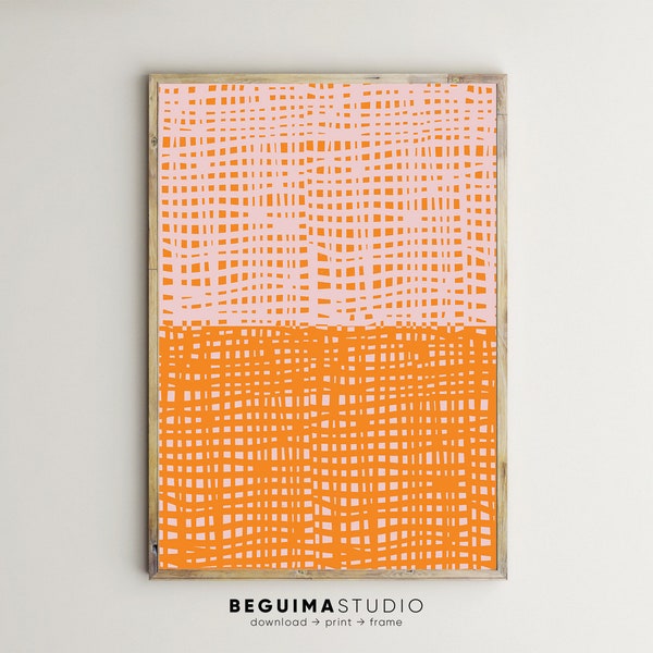 Abstract,Prints,Wall Art,Orange,Bright,Modern,Contemporary,Colorful,Printable,Wall Decor,Aesthetic,Poster,Trendy,Decoration,Digital Download