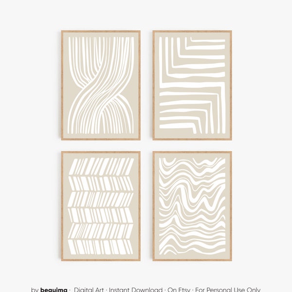 4 Piece Wall Art - Etsy