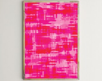 Abstract Wall Art,Pink,Red,Modern Art Prints,Geometric Art,Squares,Grid,Printable Art,Poster,Colourful,Decor,Contemporary,Digital Download Abstract Wall Art,Pink,Red,Modern Art Prints,Geometric Art,Squares,Grid,Printable Art,Poster,Colourful,Decor,Contemporary,Digital Download