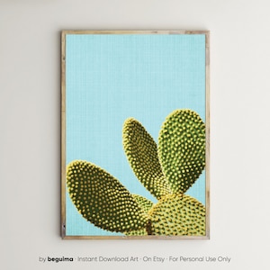 Cactus Wall Art,Cactus Prints,Botanical,Photography,Succulent Plant,Printable,Cactus Poster,Colour Photo,Wall Decor,Picture,Digital Download