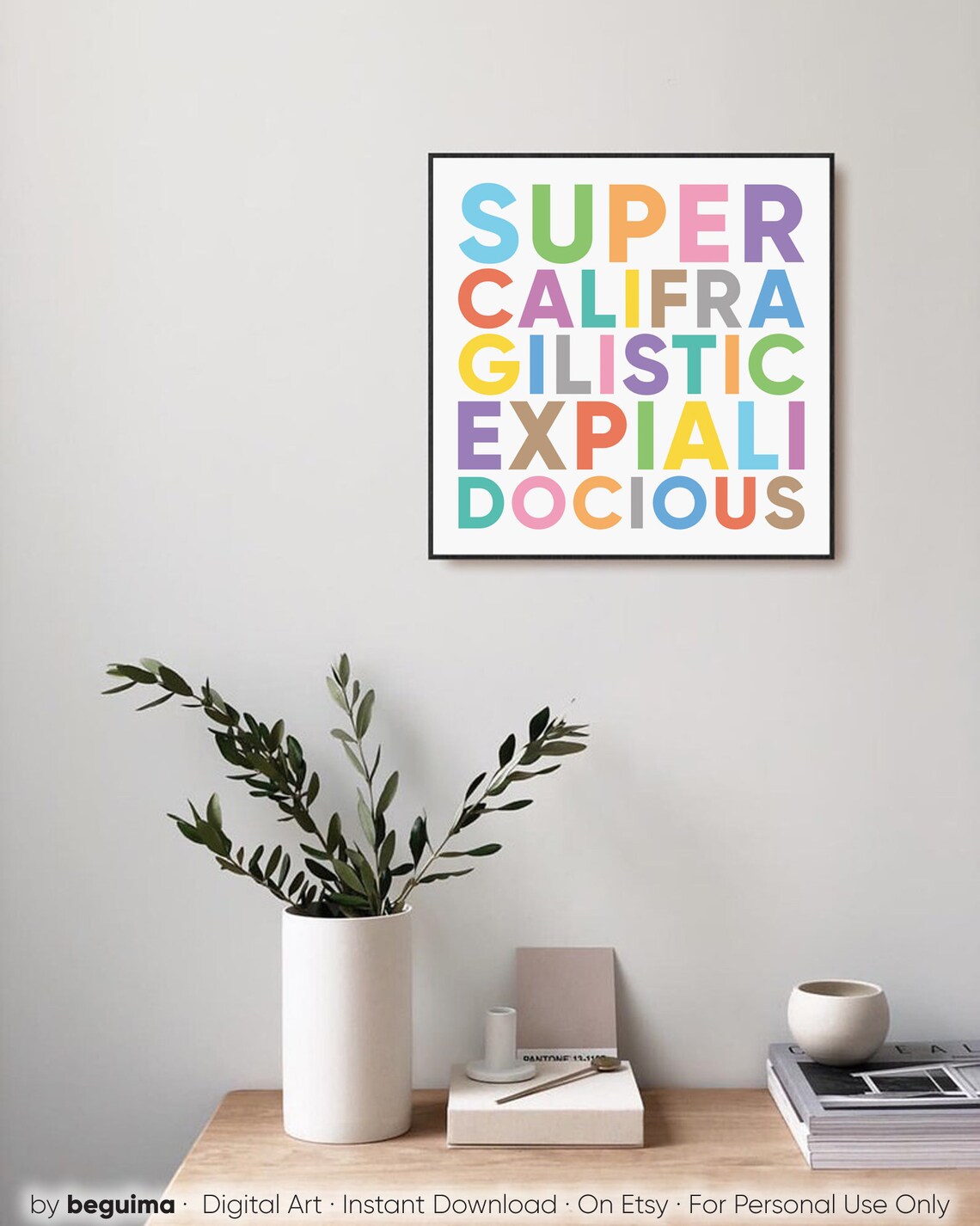 Supercalifragilisticexpialidociousmary Poppinsnursery - Etsy