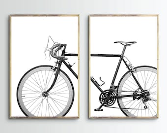 Fahrrad Druck, Fahrrad Drucke,Vintage,Retro,alt,druckbare Wandkunst,Schwarzweiß,Foto,Foto,Poster,Dekoration,Instant Download