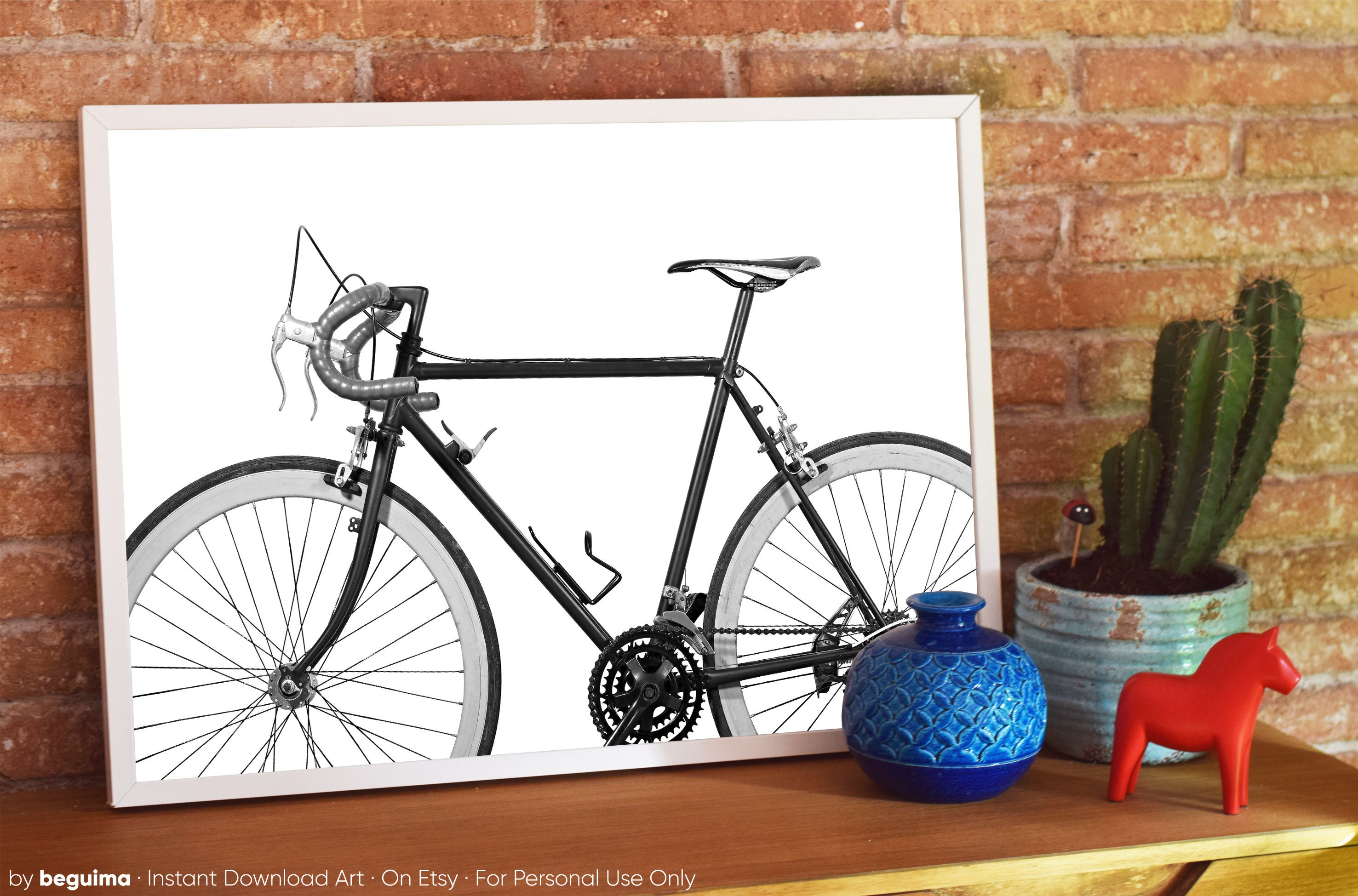 bike wall art