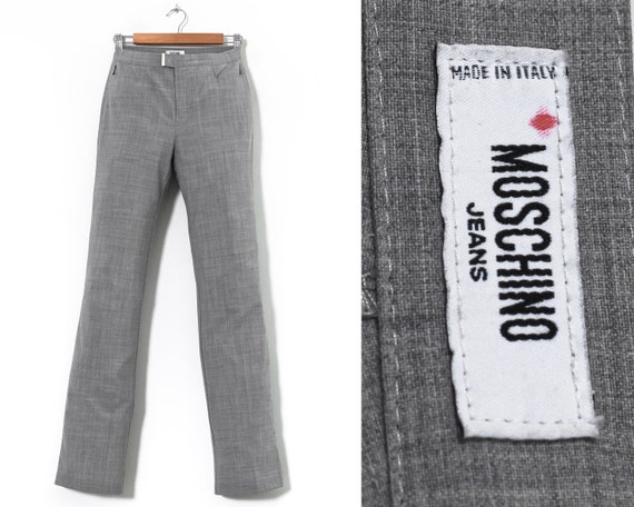 Women's MOSCHINO Pants Trousers Grey 