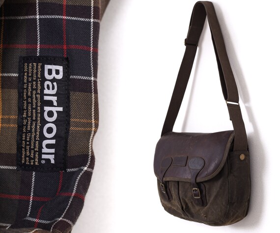 barbour messenger bag