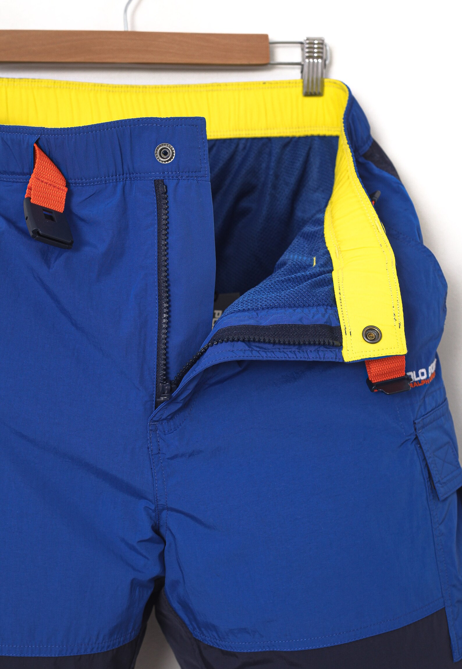 Mens POLO SPORT Ralph Lauren Cargo Pants Nylon Blue Black Size Etsy