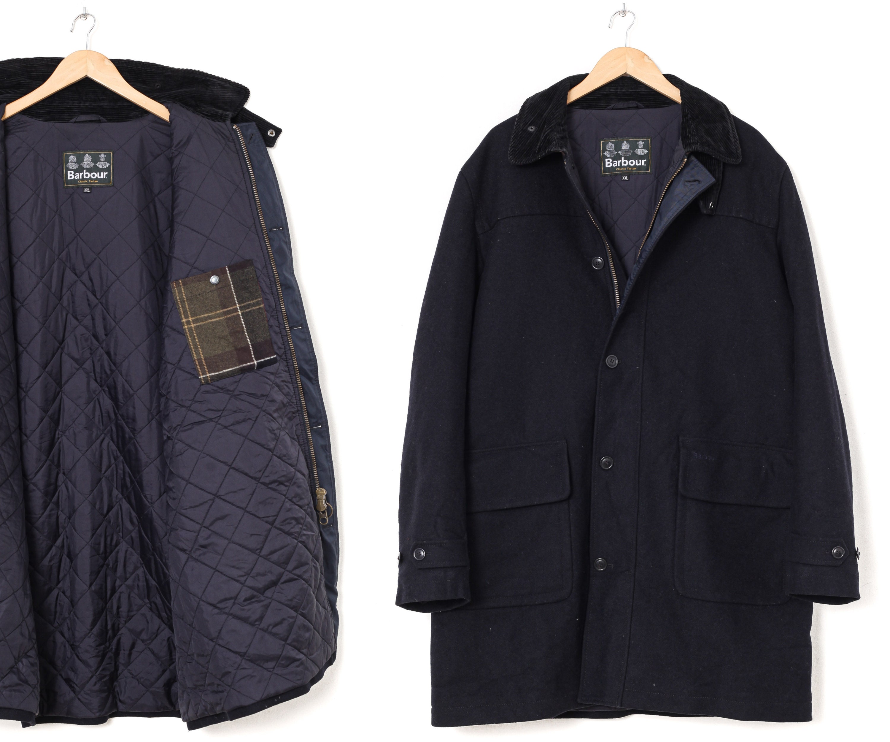 Barbour watten shop wool parka