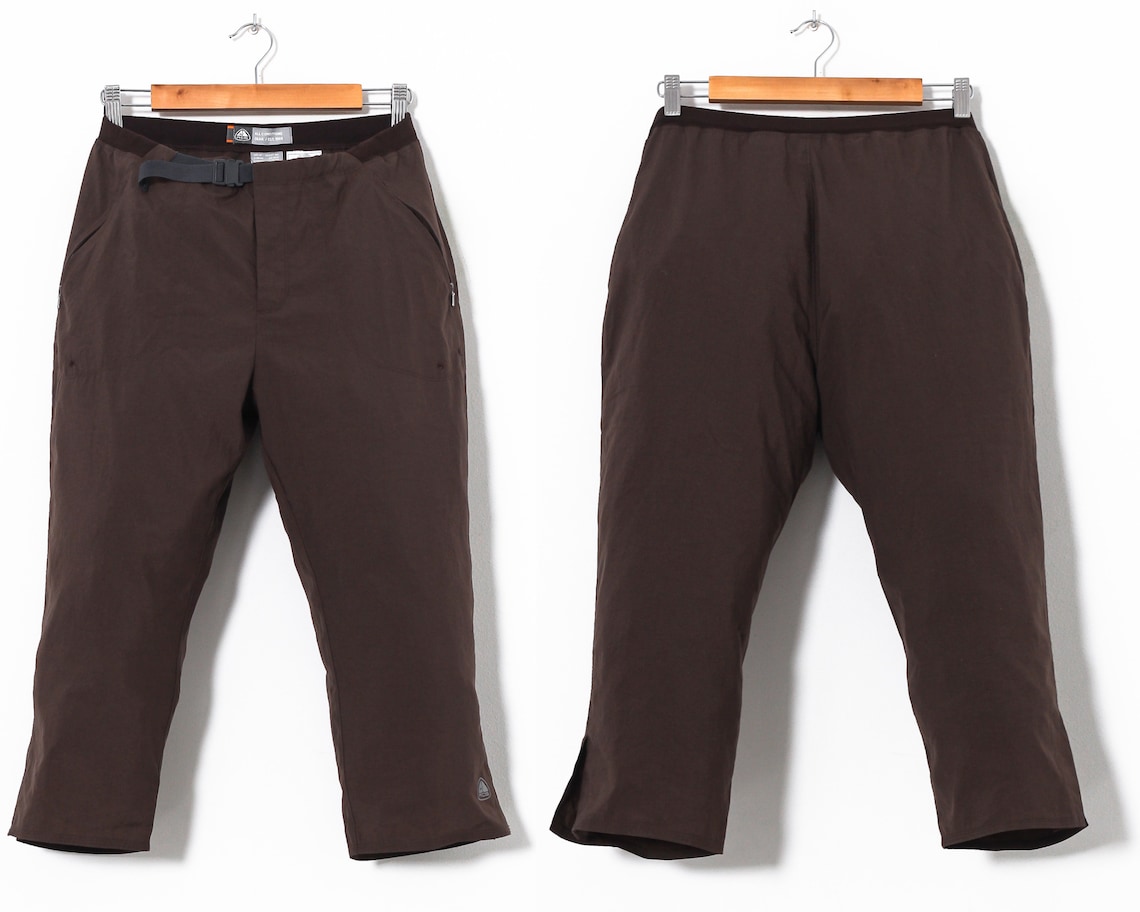 Women's NIKE ACG Capri Shorts Cropped Pants Brown Size M | Etsy