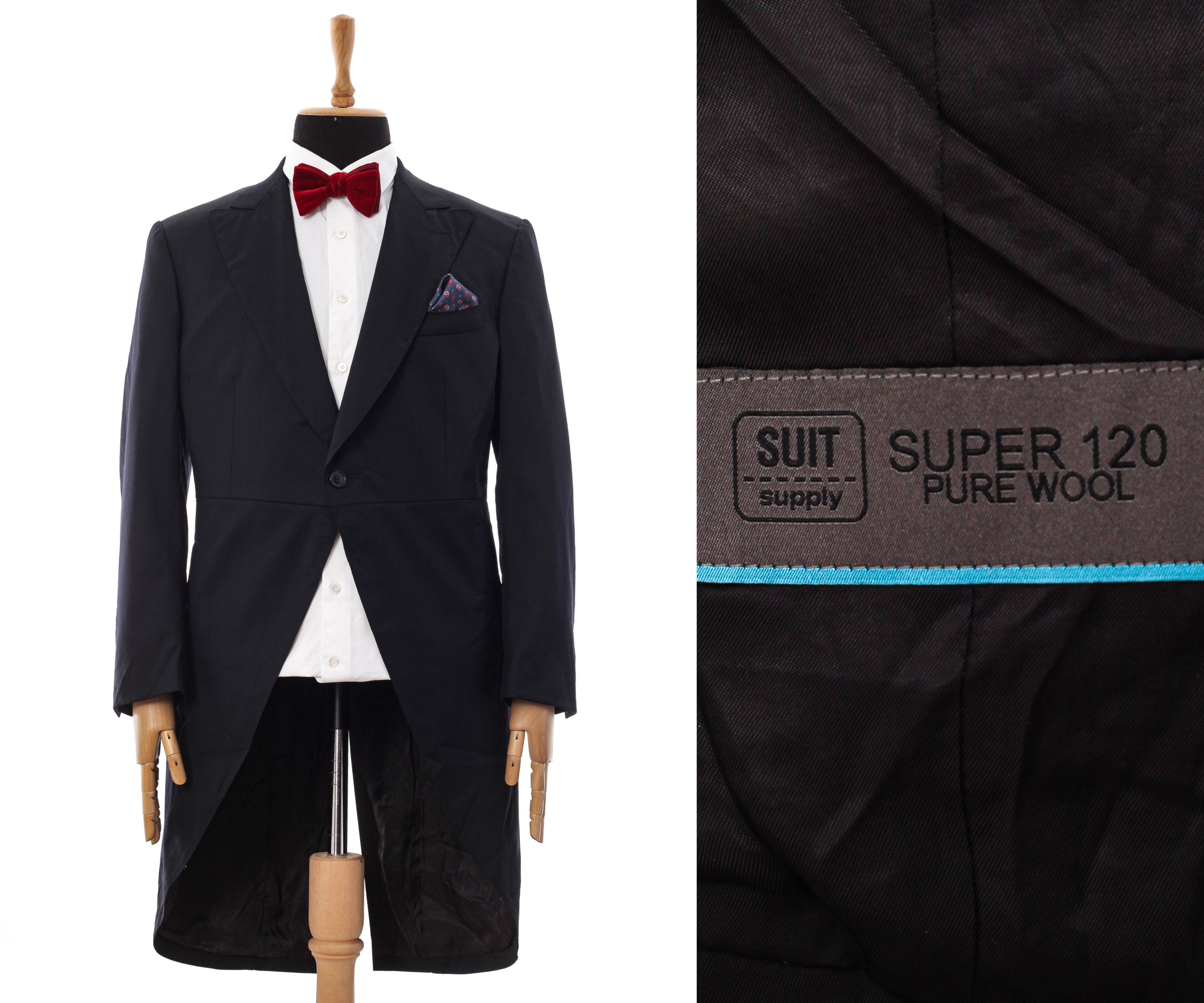 Mens SUITSUPPLY Tailcoat Frock Tuxedo 