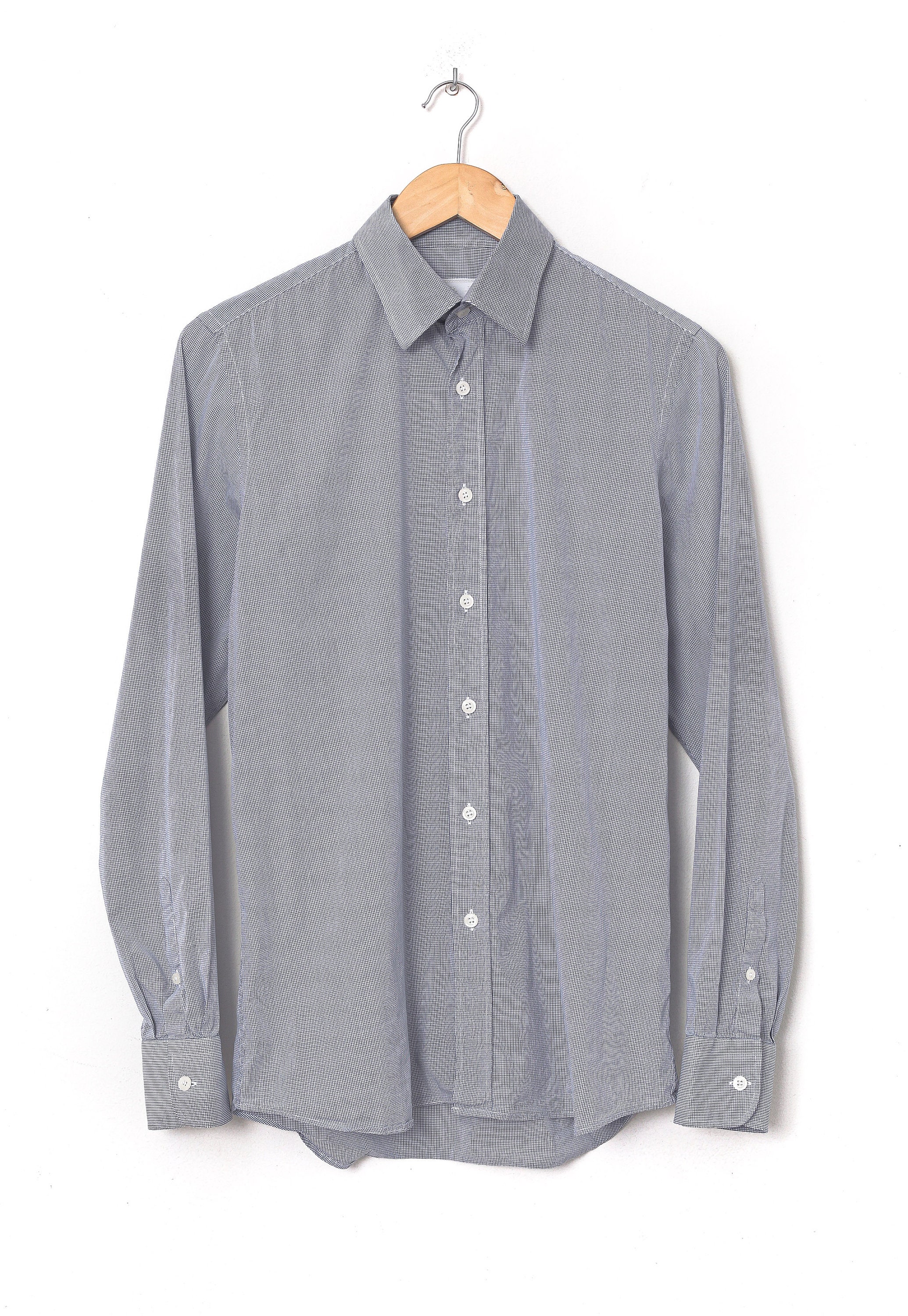 Vintage Mens PRADA Shirt Long Sleeve Blue Size 38/15 M | Etsy