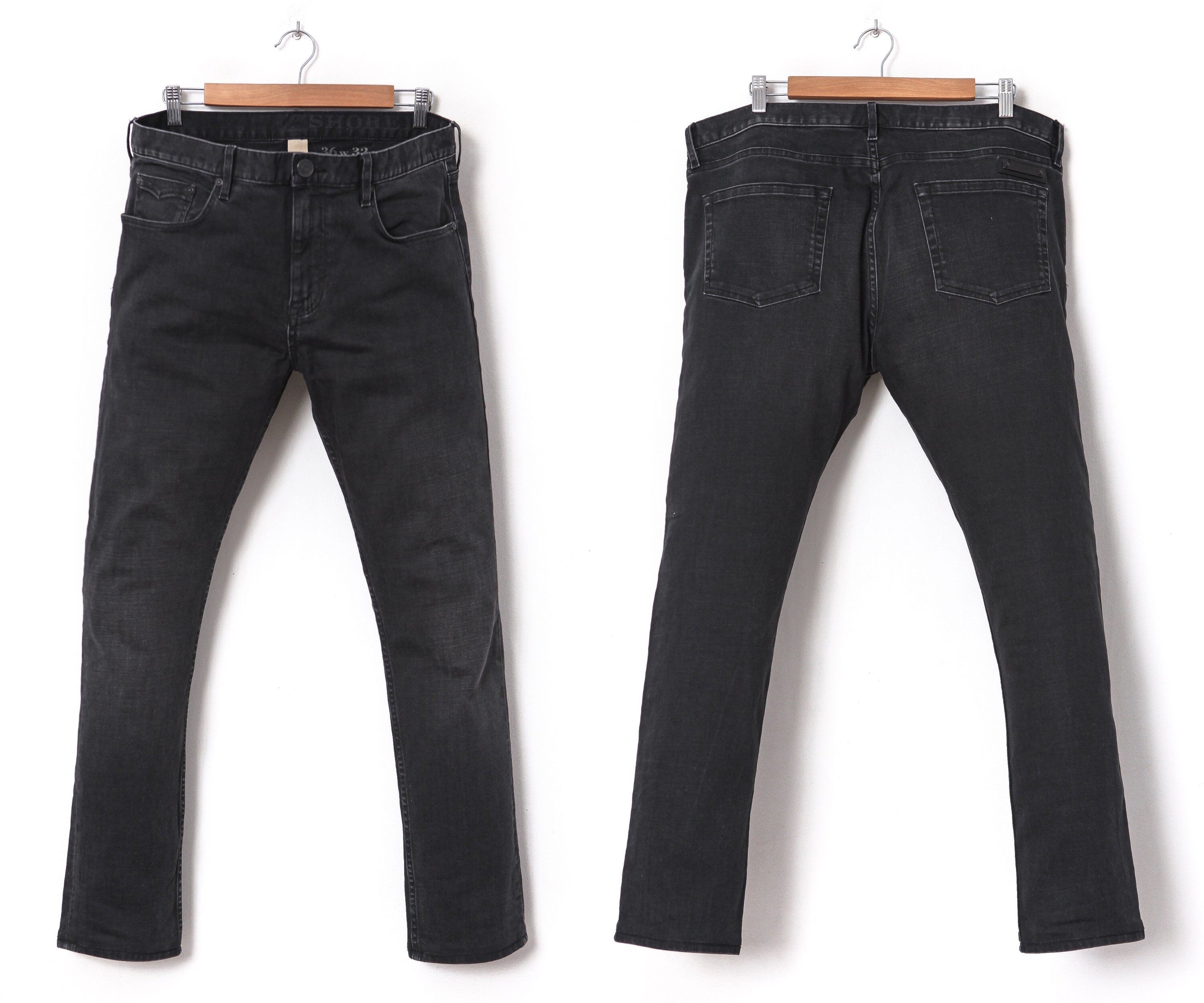 Vintage Mens BURBERRY BRIT Jeans Denim Pants Black Size 36 | Etsy