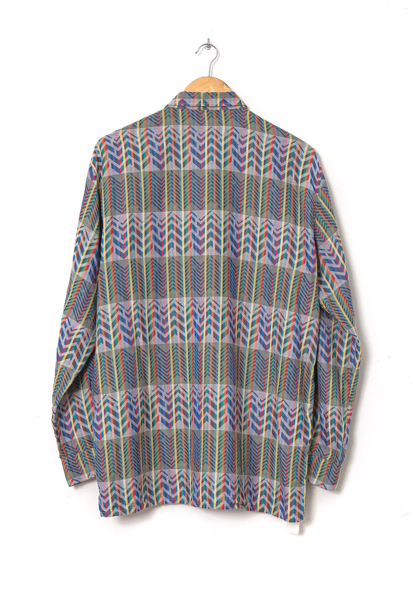 Vintage Mens MISSONI Long Sleeve Shirt Striped Size 50 L | Etsy