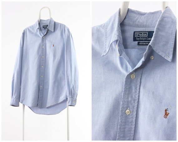 Vintage ralph lauren shirt mens Clearance