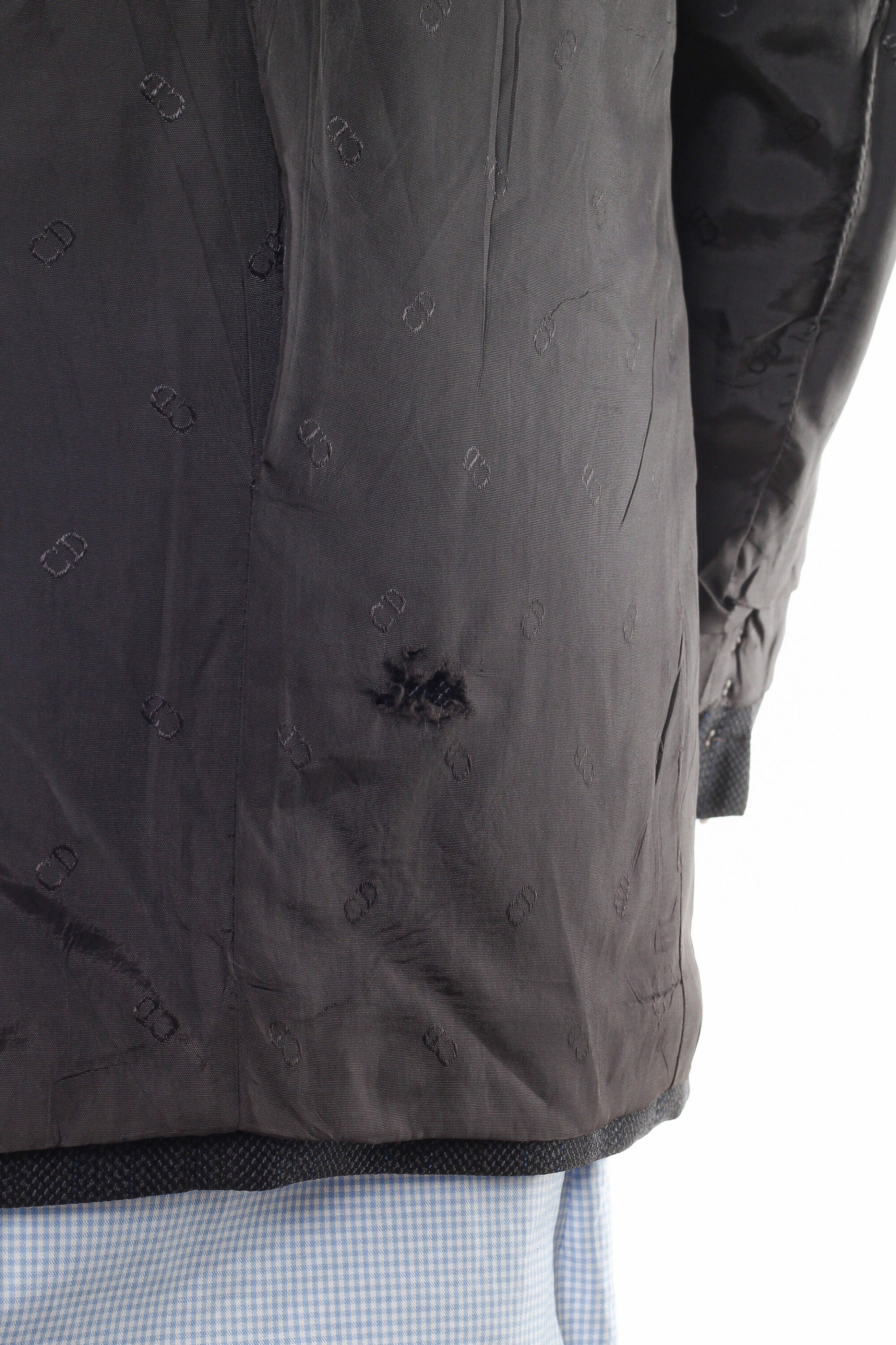 Mens CHRISTIAN DIOR Blazer Coat Jacket Double Breasted Wool Etsy