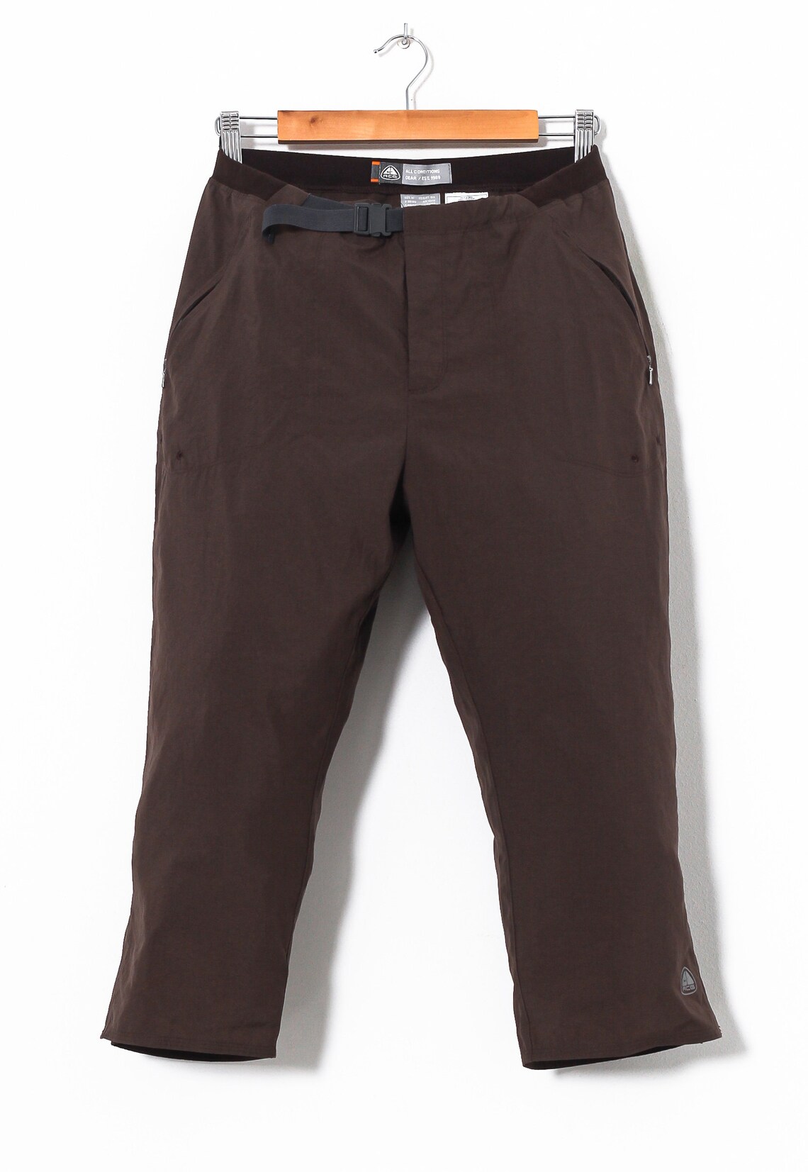 Women's NIKE ACG Capri Shorts Cropped Pants Brown Size M | Etsy