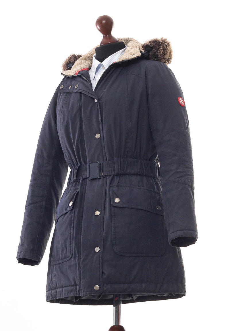 Women's BARBOUR Kirbky Coat Fibredown Puffer Jacket Navy - Etsy