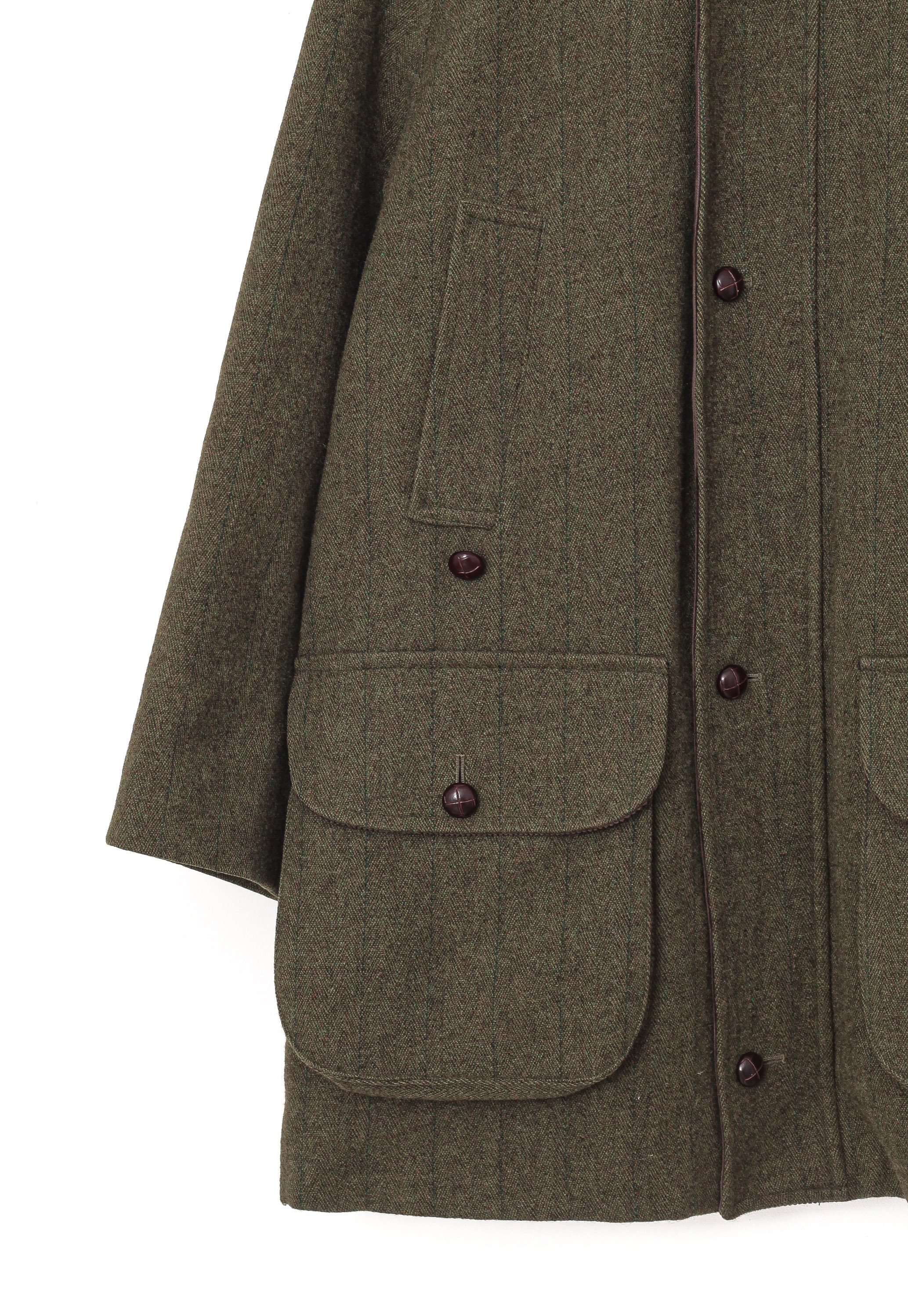 Vintage Mens BARBOUR Derby Tweed Jacket Coat Wool Plaid Green | Etsy