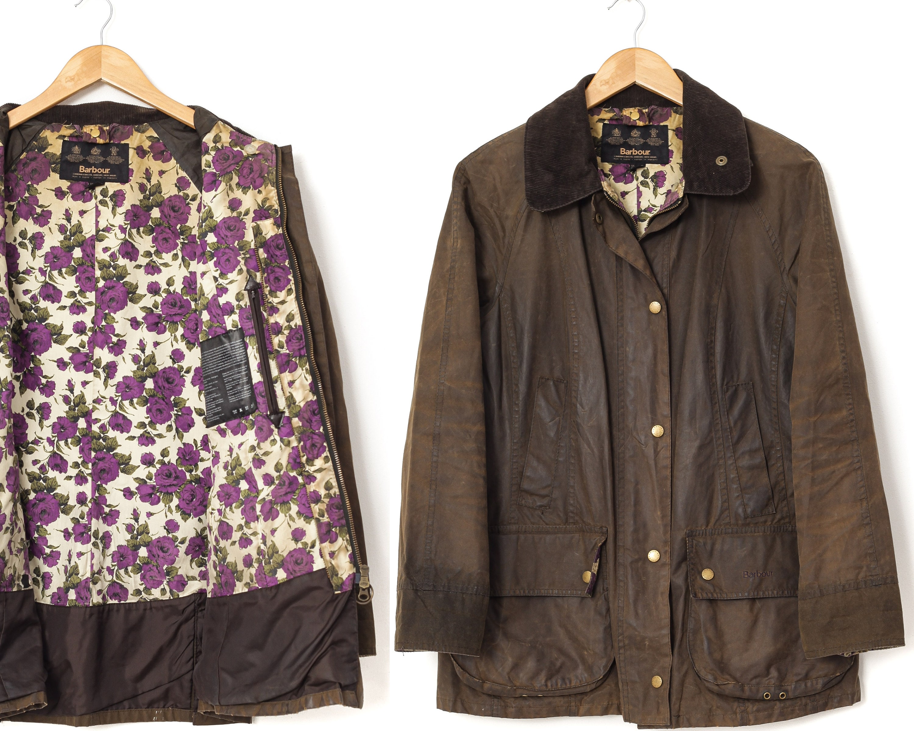 Womens BARBOUR Liberty Beadnell Waxed 