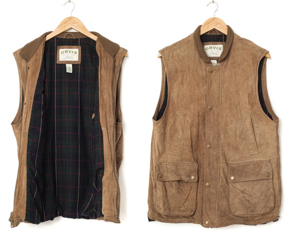 Mens ORVIS Suede Leather Shooting 
