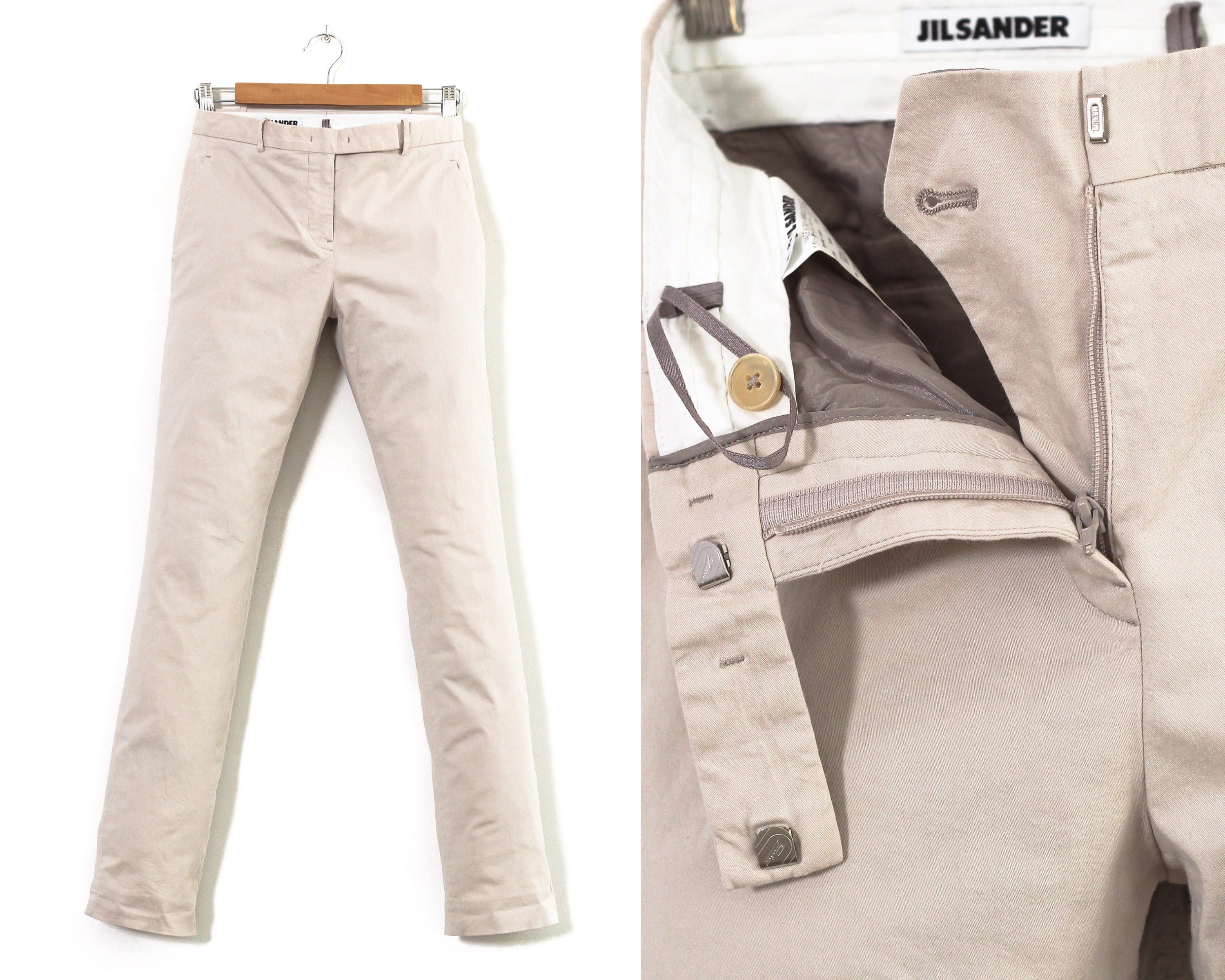 Women's JIL SANDER Chino Pants Trousers 