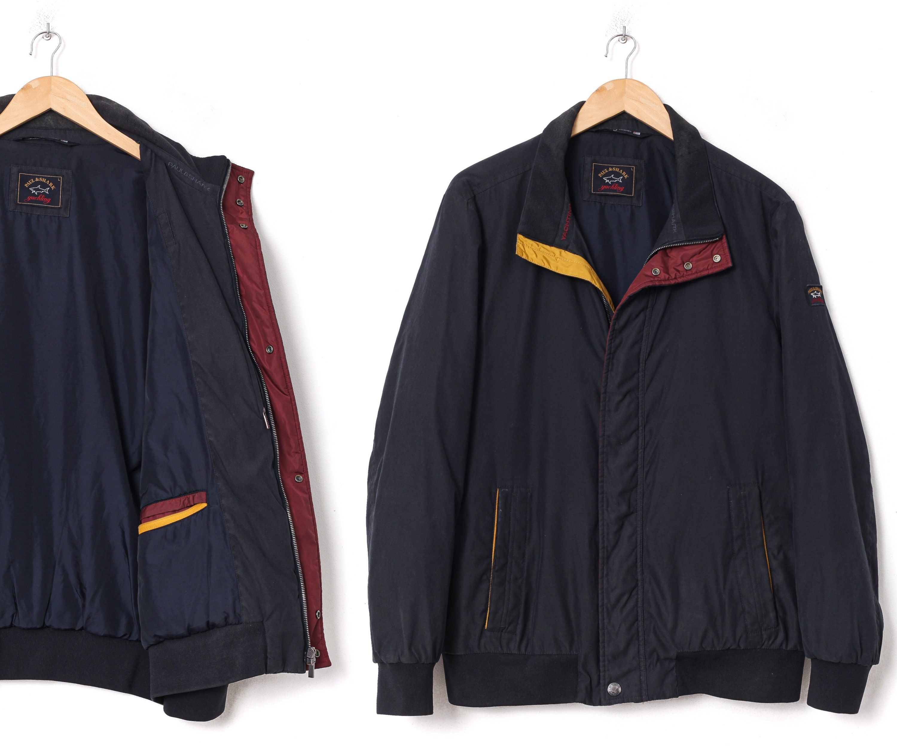 paul and shark bomber jacket