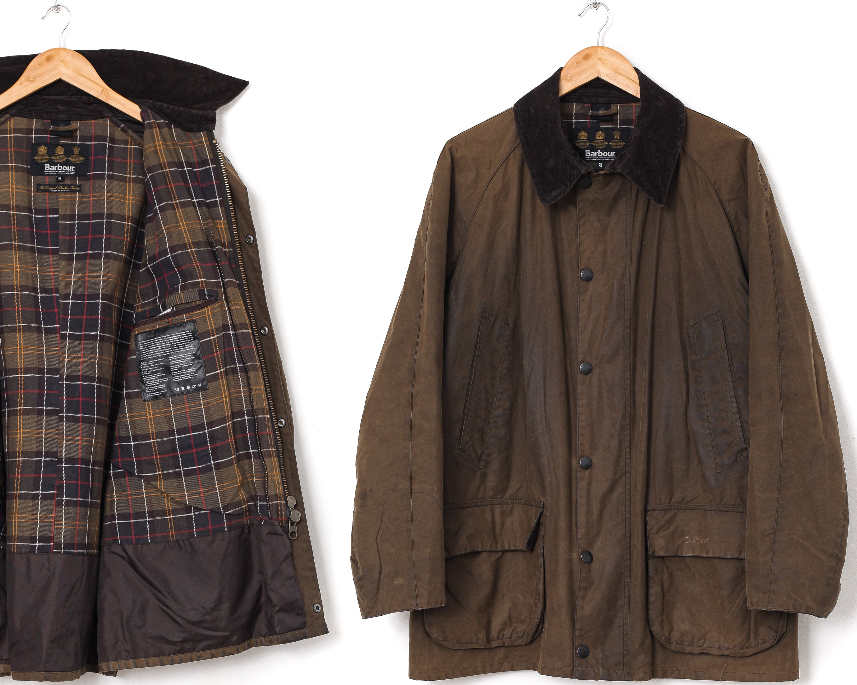 新品＊Barbour(バブアー)Bristol＊オリーブ＊XL＊MWX0086