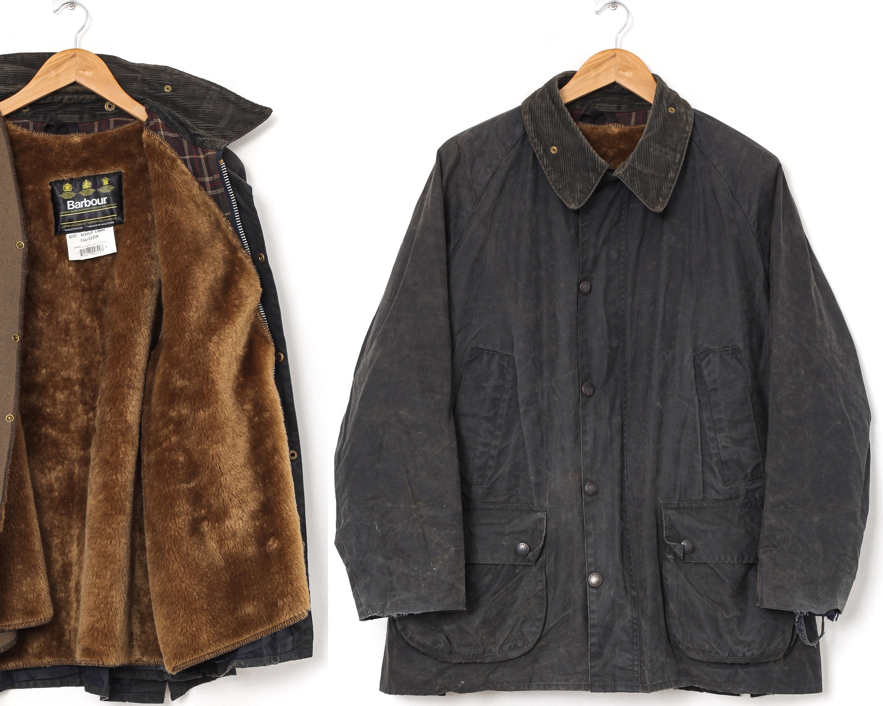 Barbour Lining - Etsy まもなく販売 80s LINING/C34 PILE A295 Barbour ベスト