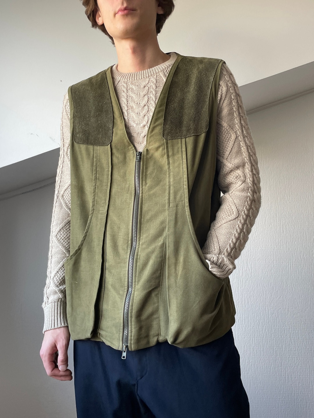 Vintage Mens BARBOUR Shooting Waistcoat 90s Vest Jacket Etsy