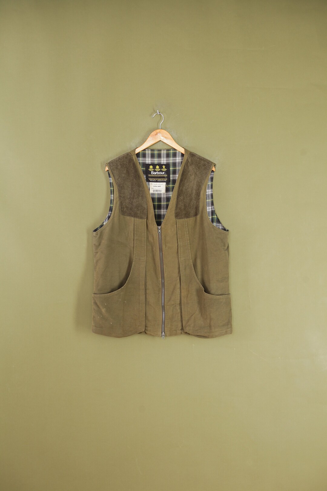 Vintage BARBOUR Shooting Waistcoat 90s Vest Jacket Hunting Etsy