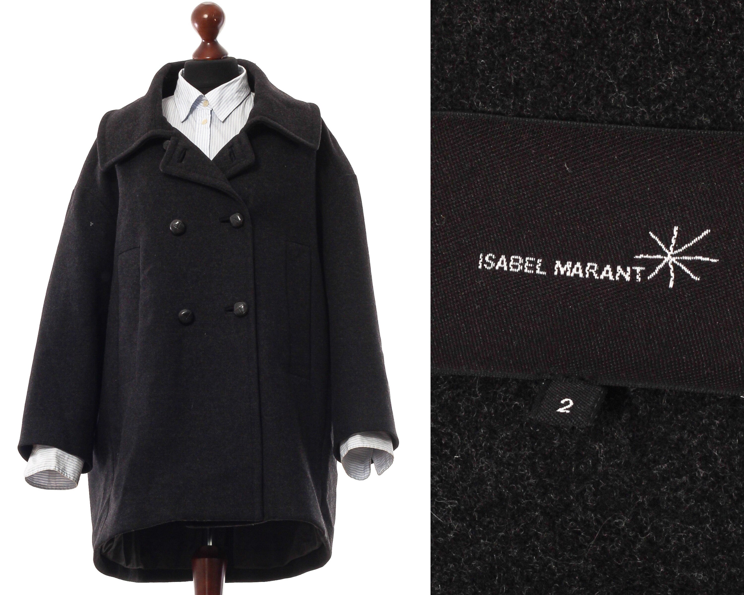 isabel marant pea coat