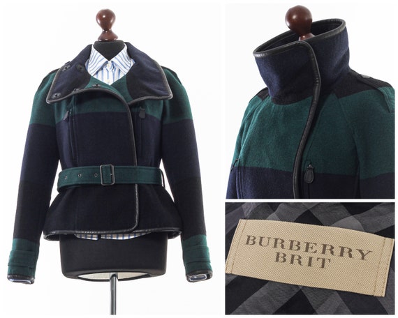 burberry brit wool coat