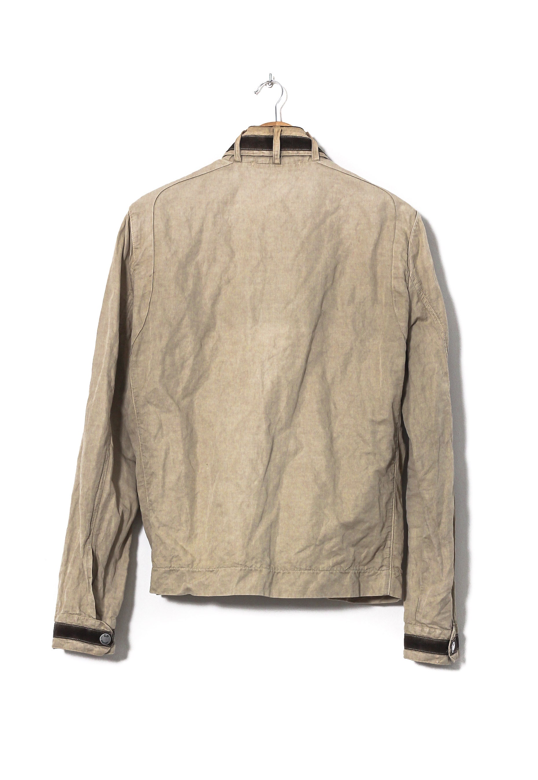 Vintage Mens C.P. COMPANY Jacket Linen Cotton Beige Size L | Etsy