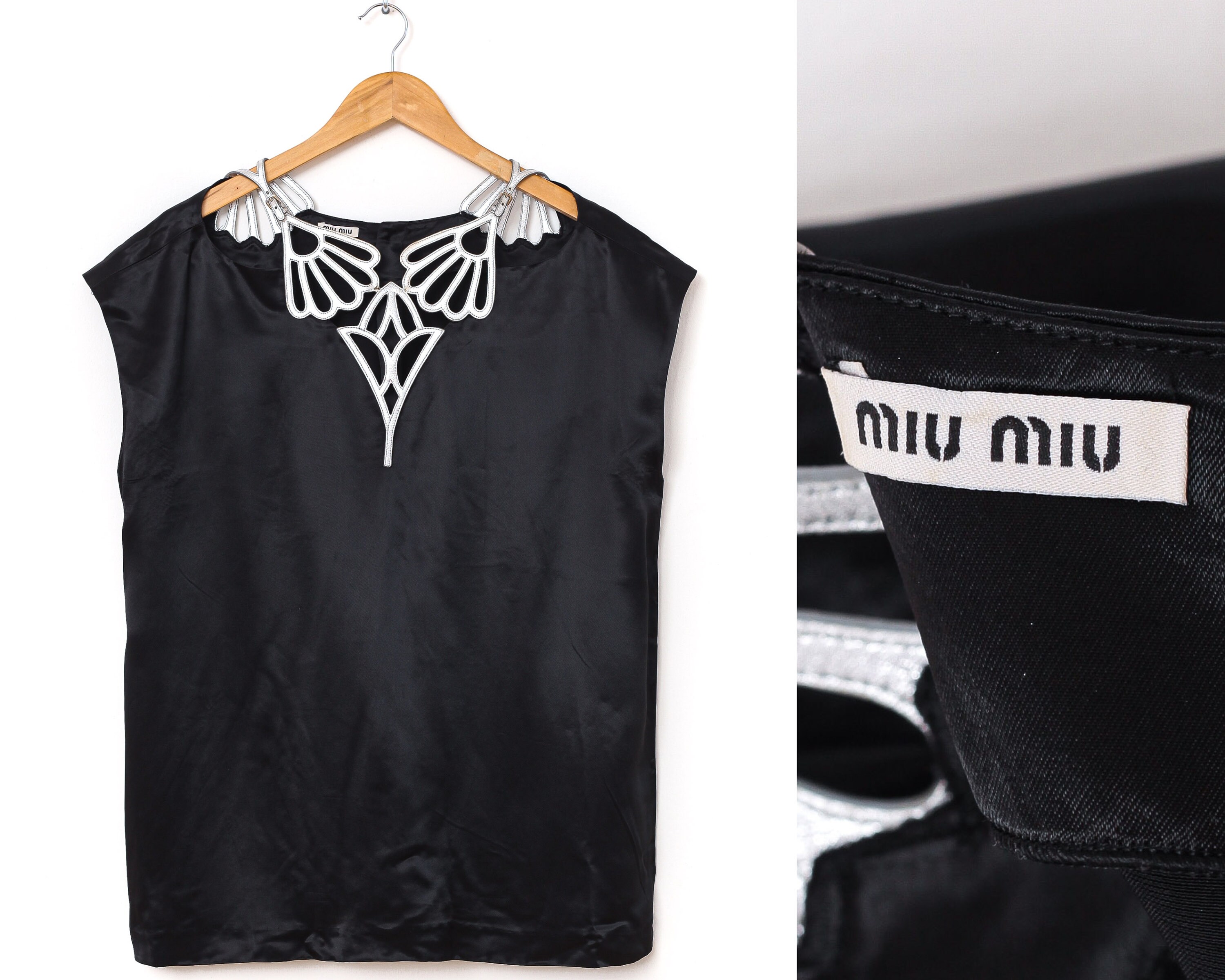 Miu Miu Silk Blouse - Etsy