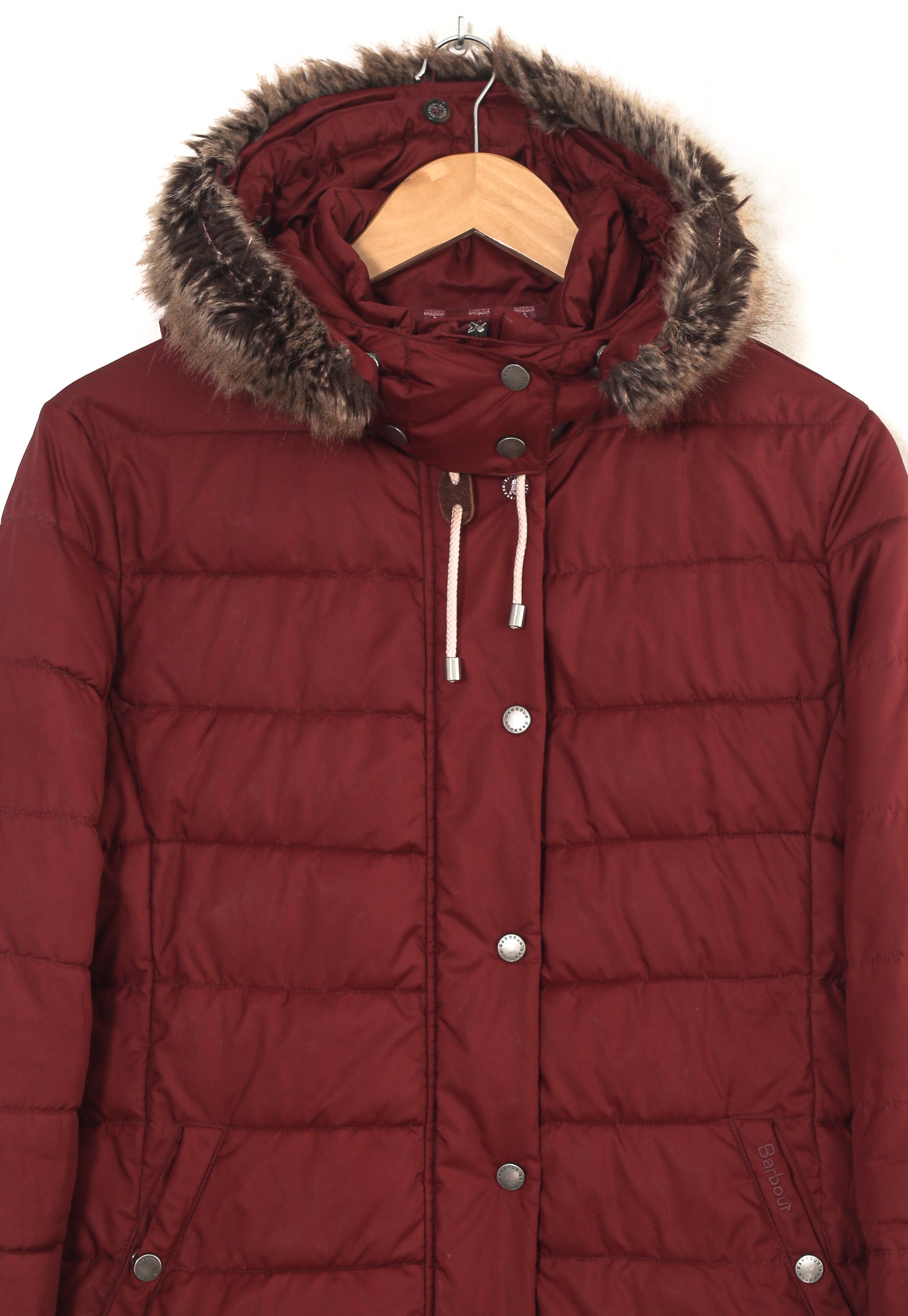 Womens BARBOUR Shipper Quilt Quilted Puffer Jacket Fibredown Etsy