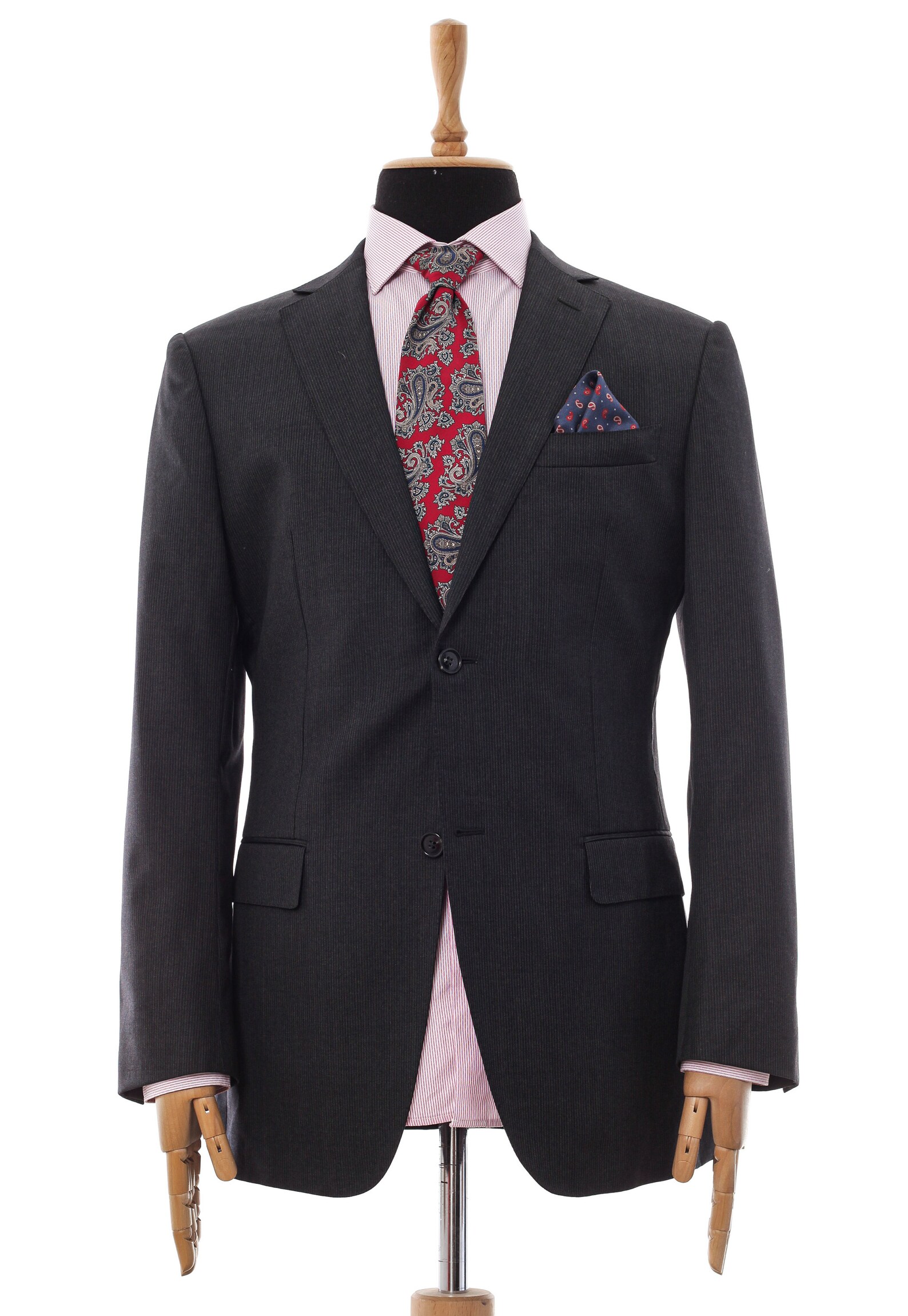 Mens SUITSUPPLY Two Piece Suit Blazer Trousers Wool Striped | Etsy