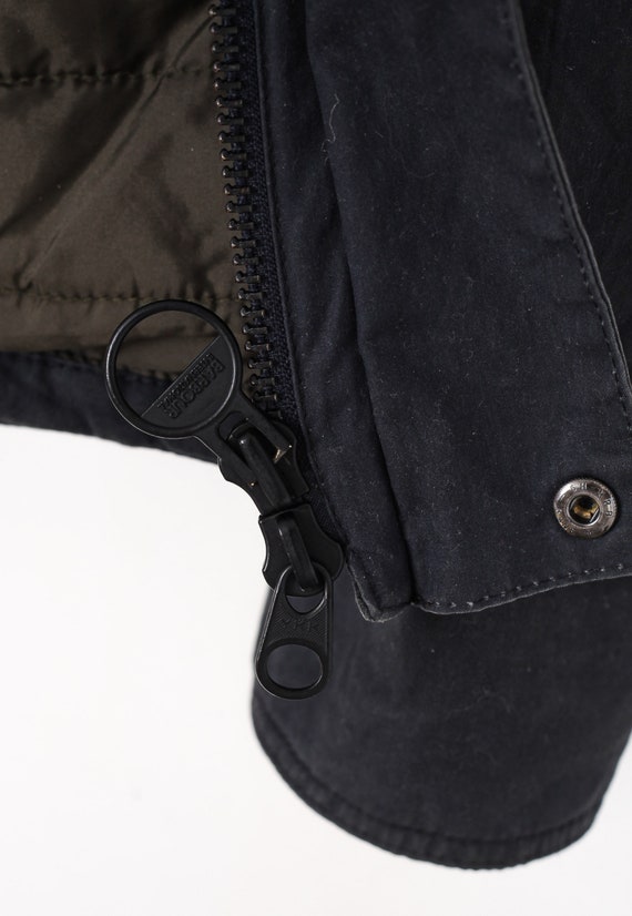 Peak Wax Jacket Waxed Coat Navy 