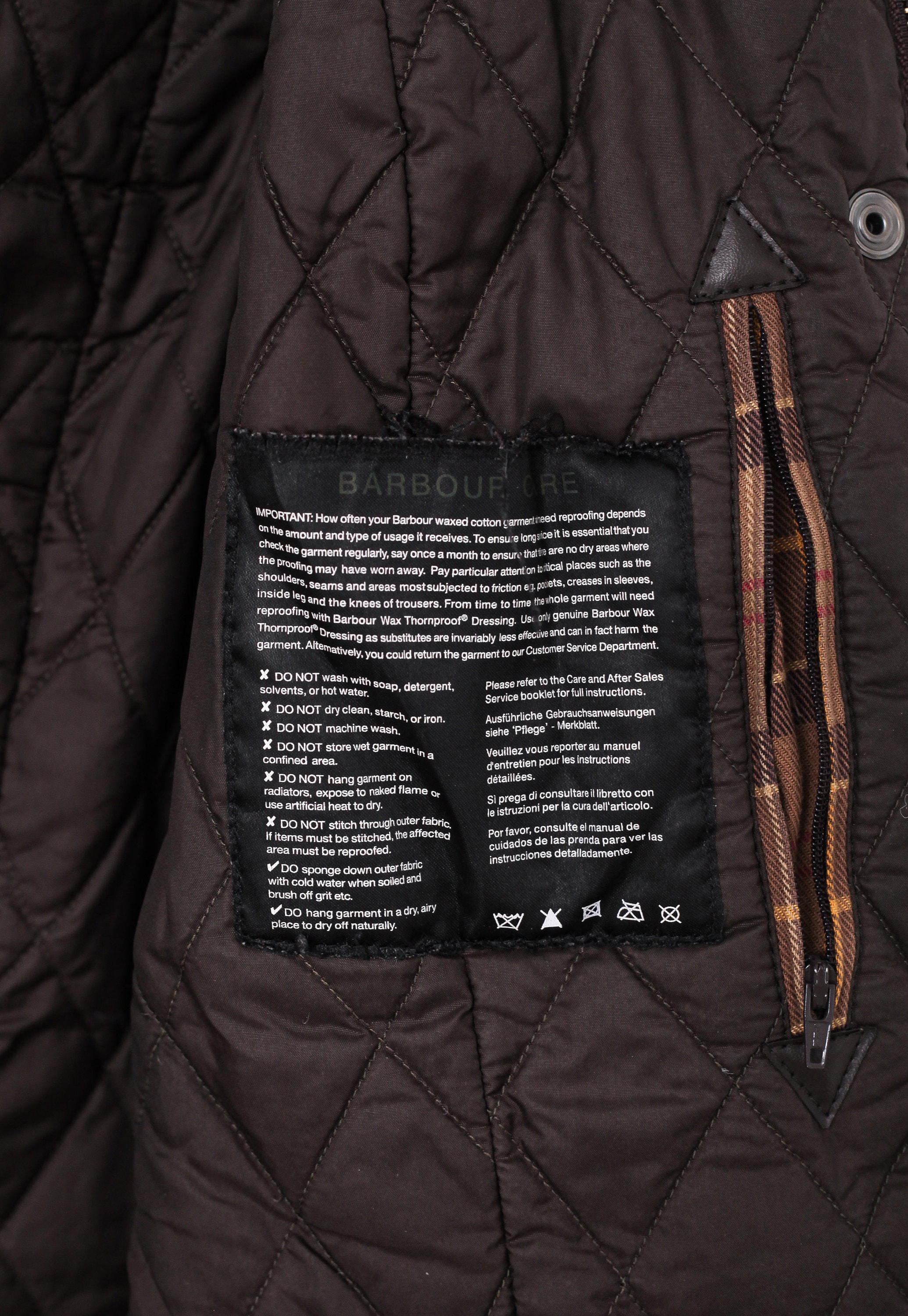 Kompatibel mit Explosion Verbindung barbour coat washing instructions