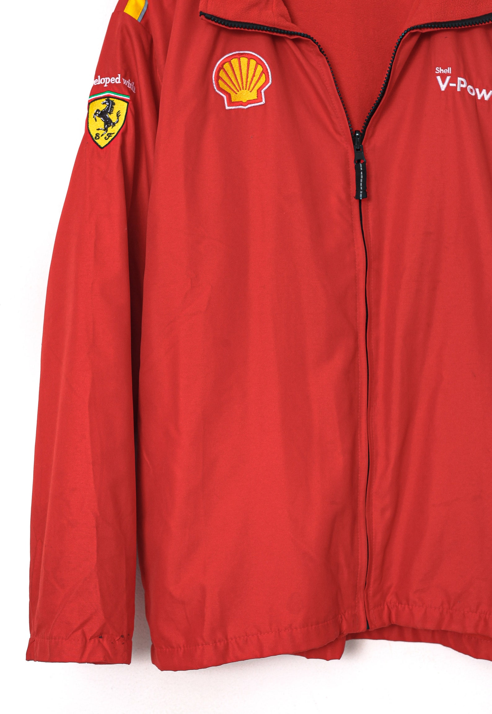 Vintage Mens FERRARI Jacket Coat Red Size L | Etsy