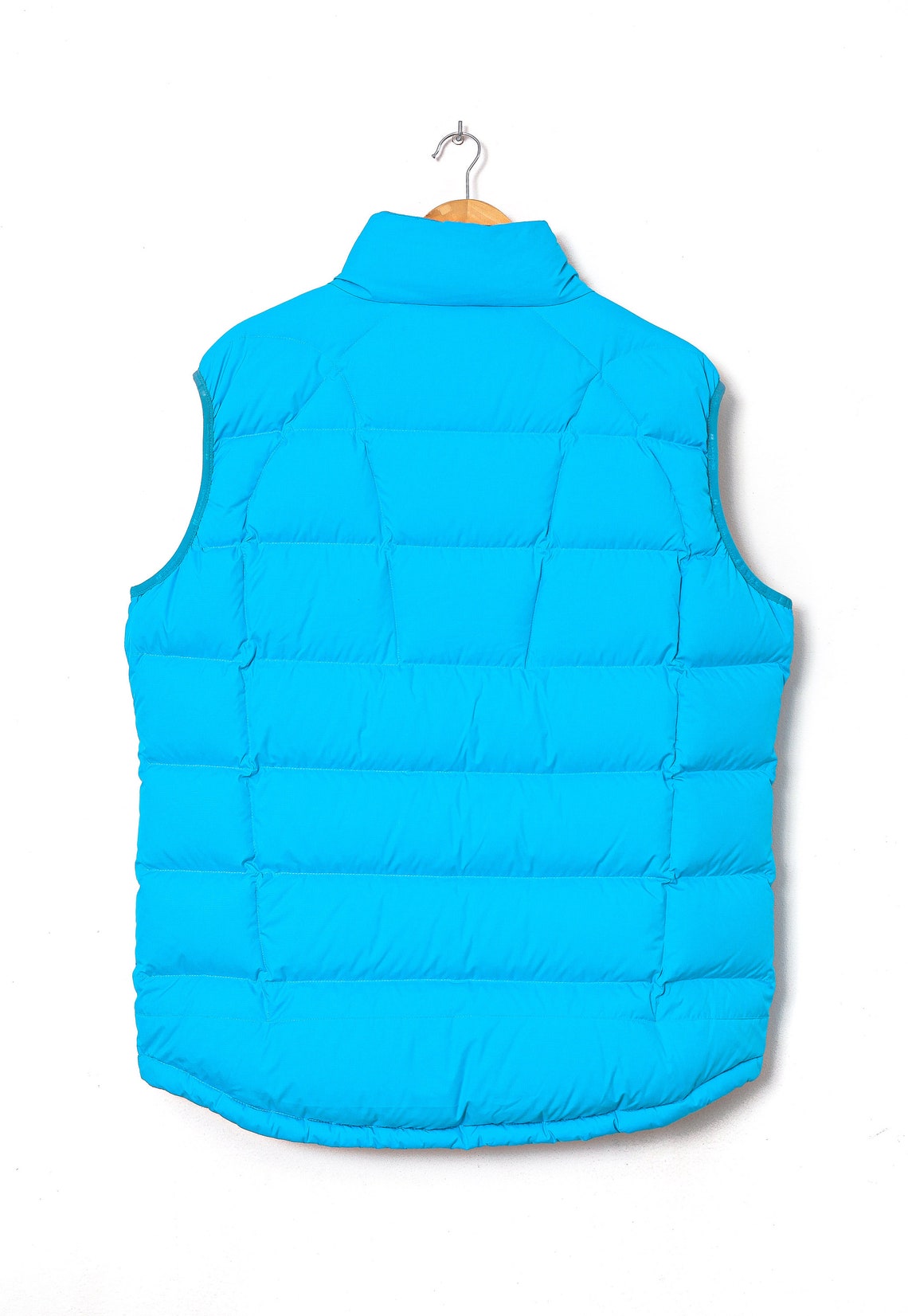 Mens BERGHAUS Puffer Down Feather Vest Gilet Blue Size XL Etsy