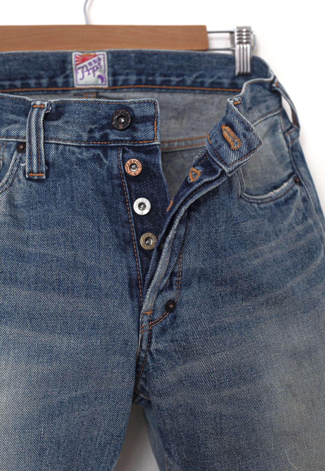 Mens PRPS Jeans Distressed Selvedge Denim Blue Made in Japan | Etsy