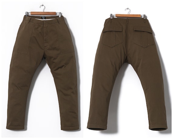 Mens ALEXANDER McQUEEN Pants Green Size 54 38