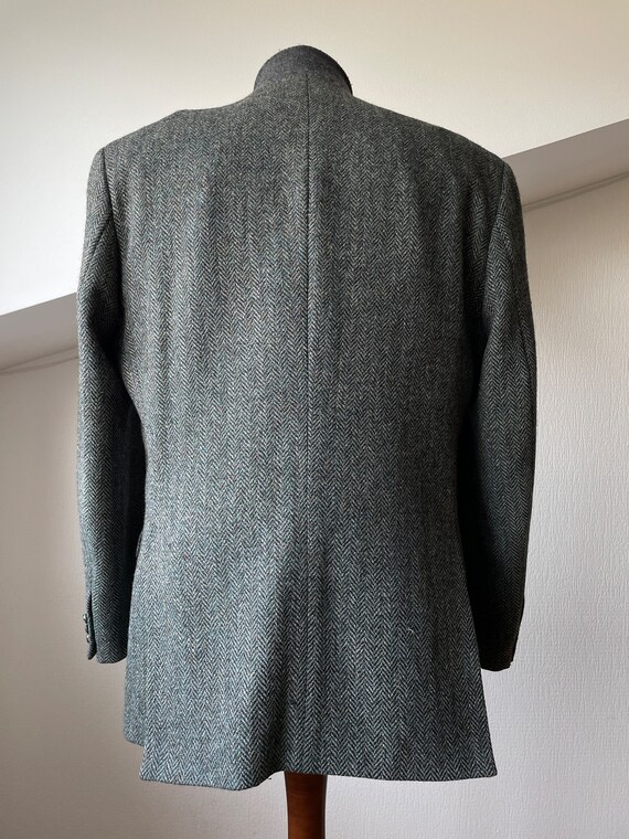 Vintage Mens HARRIS TWEED Blazer Sport Coat Jacke… - image 3