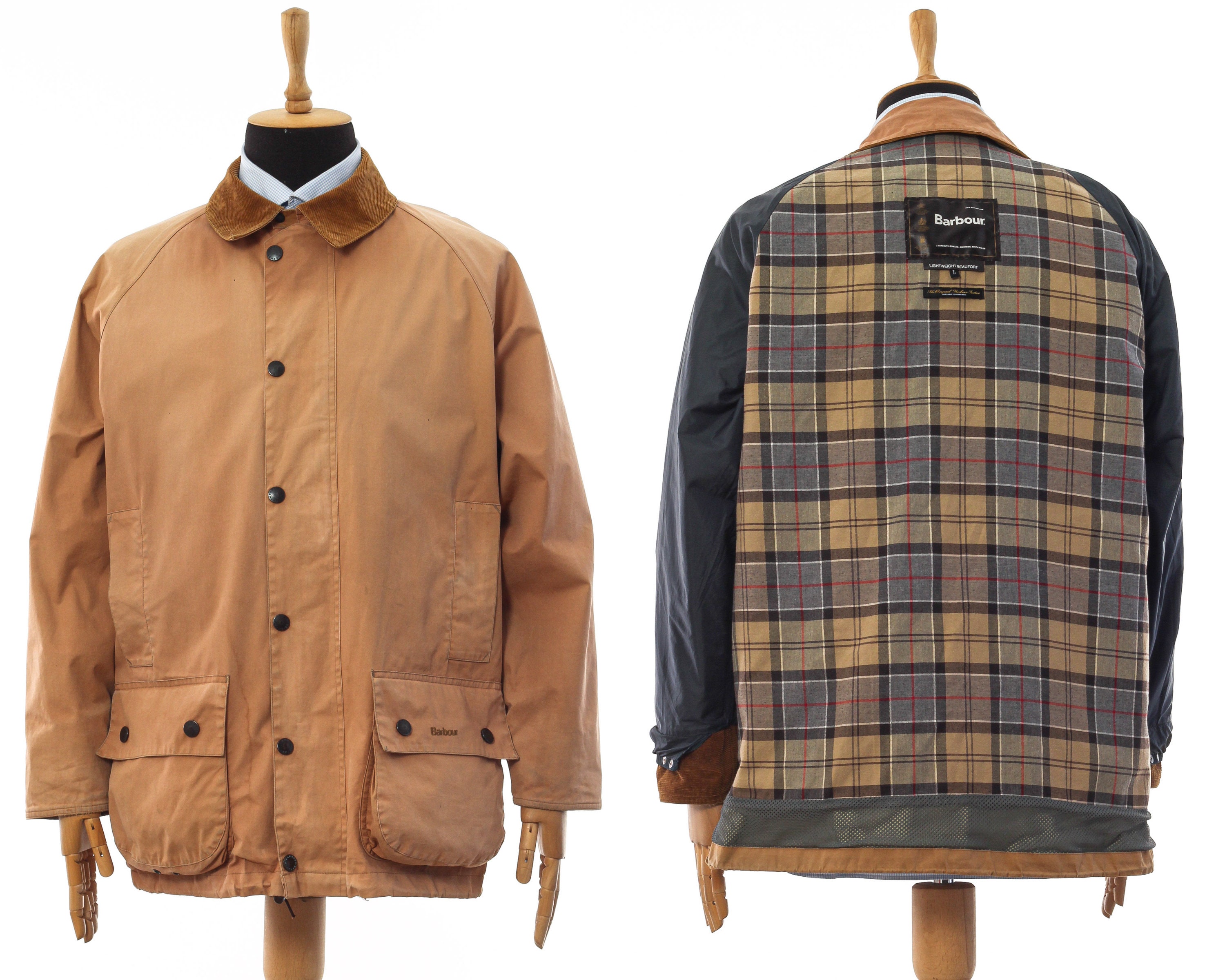 Mens BARBOUR Lightweight Beaufort Jacket Coat Hunting Shooting Etsy