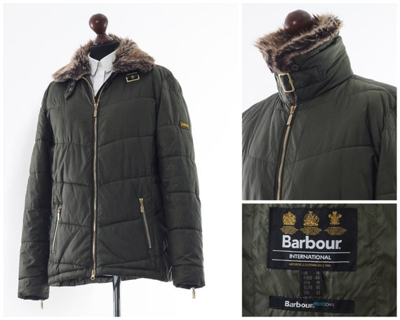 Women's BARBOUR INTERNATIONAL FIBREDOWN Winter Coa