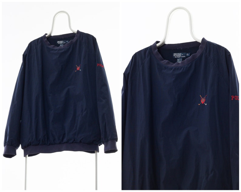 vintage polo golf windbreaker